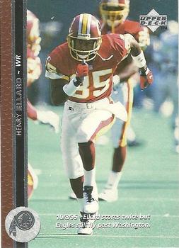 Henry Ellard Washington Redskins 1996 Upper Deck NFL #180